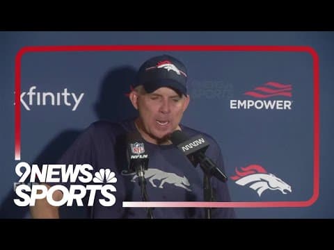 Sean Payton speaks after Broncos defeated Aaron Rodgers' New York Jets.