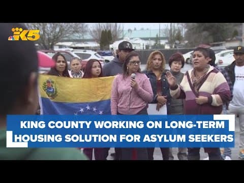 Cities across King County working to find long-term housing solution for asylum seekers