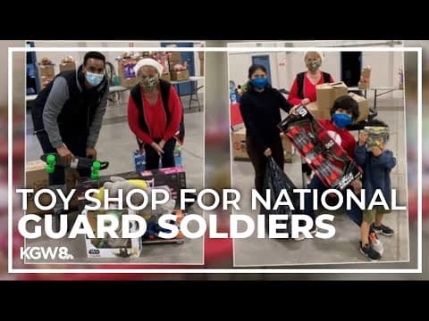 Elks Lodge supports Oregon National Guard families during the holidays