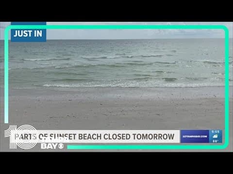 Here's why Sunset Beach will close for 'emergency' dune restoration