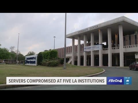 Servers compromised at 5 Louisiana colleges