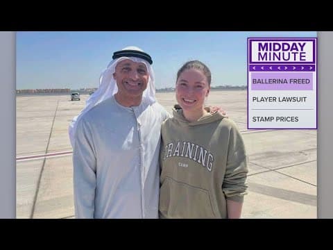 American ballerina freed from Russian prison