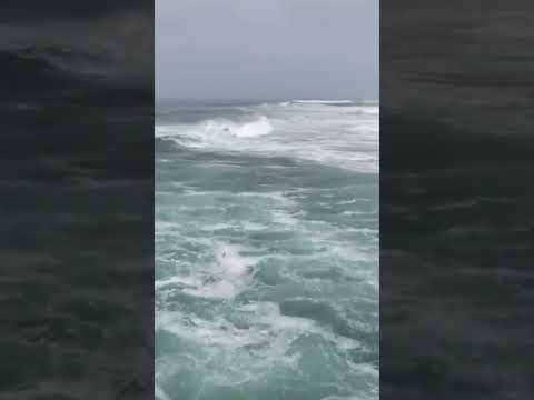 High surf and coastal flood advisories are in effect at San Diego County beaches. #sandiego #waves