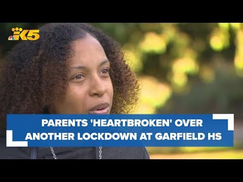 Garfield High School parents, students react after gun violence forces another campus lockdown