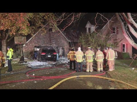 Pleasant Twp. firefighters injured in Orient-area house fire
