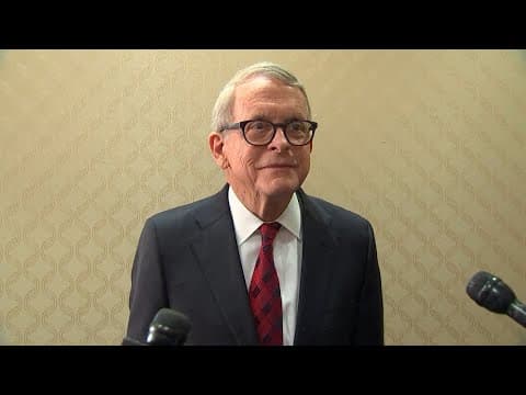 DeWine tests positive for COVID-19 after experiencing mild cold symptoms