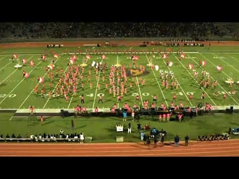Duncanville High School Marching Band halftime performance (September 6, 2024)