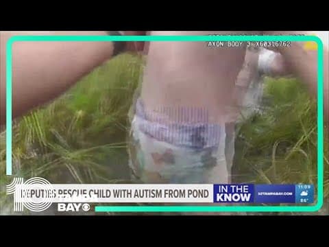 Hillsborough County deputies rescue boy with autism from pond