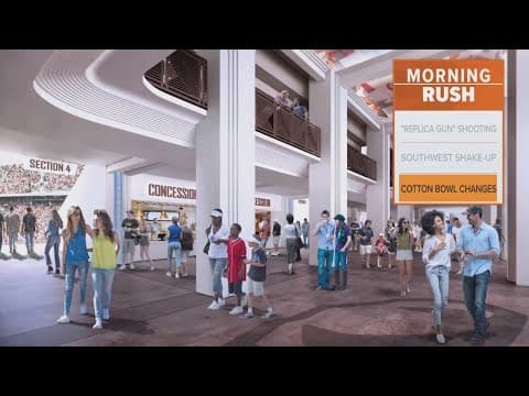 Cotton Bowl renovations underway in Dallas