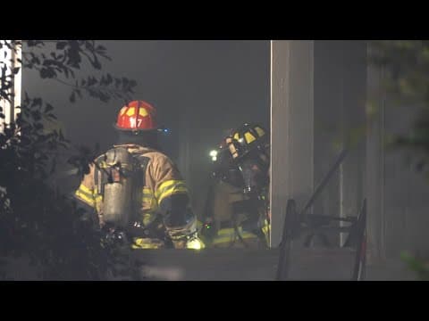 HFD update: Firefighter hurt while battling house fire in northwest Houston