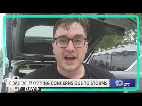 Sarasota faces coastal flooding concerns during Tuesday's storms