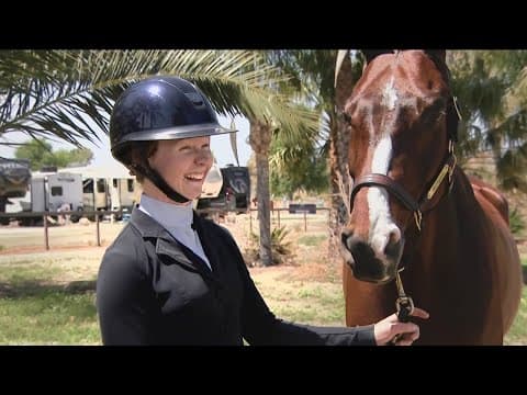 Bonsall equestrian rider shares Olympic dreams for 2028