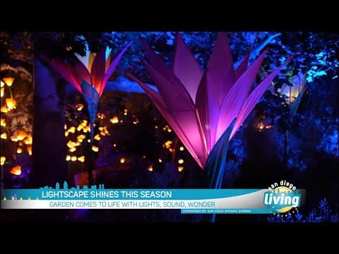 Celebrate and Savor the Magic of the Season | Lightscape Returns to the San Diego Botanic Garden