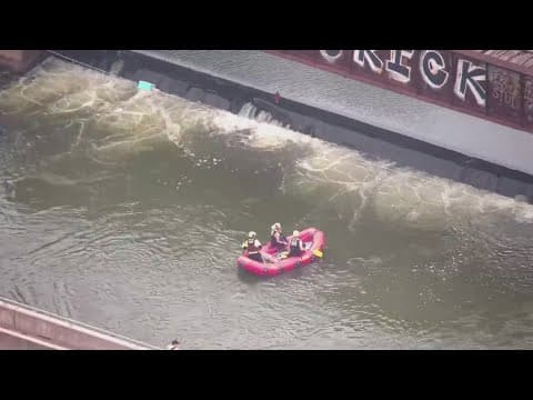 Rescue crews searching for missing Kayaker in Texas' Trinity River