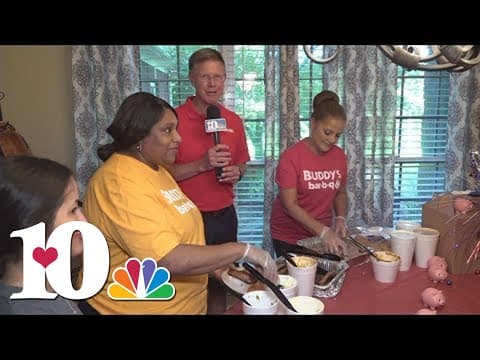 Family celebrates summer with Backyard BBQ!