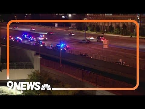Crash sends 6 to hospital, causes I-25 closure south of Denver