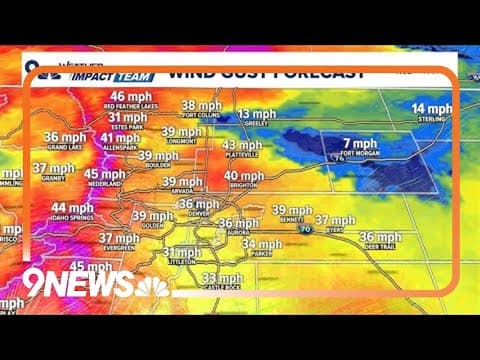 Extended Forecast | Mountain snow, temperate weather ahead for Denver with gusty winds