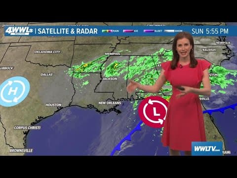 New Orleans Weather 6pm: Skies clear on Monday, and pleasant spring weather is ahead this week