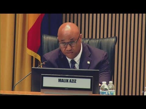 Prince George's Co. Police Chief Aziz participated in finalist forum