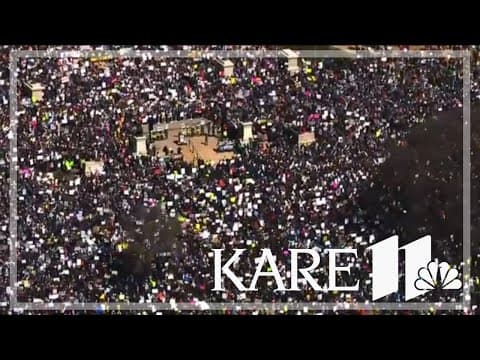 Protesters gather at State Capitol for 'Hands Off!' rally