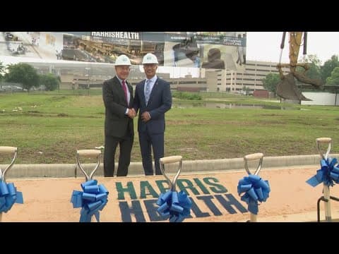 Houston officials break ground on new Level 1 Trauma Center