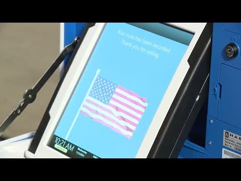 Watch Live: Harris County election officials give an update Election Day polling