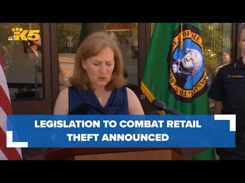 Lawmakers announce legislation to combat organized retail theft