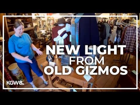 Vancouver volunteers give old appliances new life as lamps