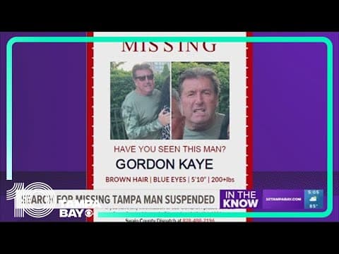 Search for missing Tampa man in Great Smoky Mountains National Park suspended