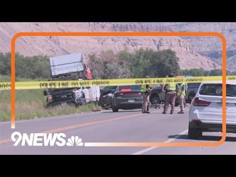 3 killed in crash when vehicle hits CDOT workers on Western Slope