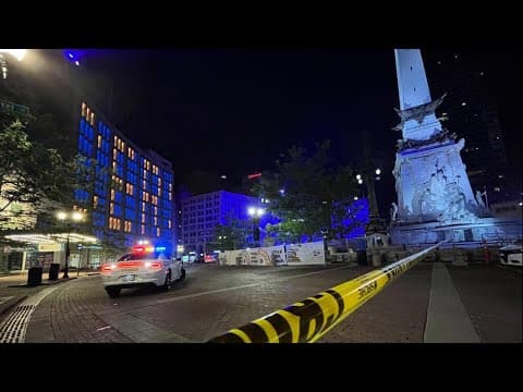 3 injured in shooting near Monument Circle in downtown Indy