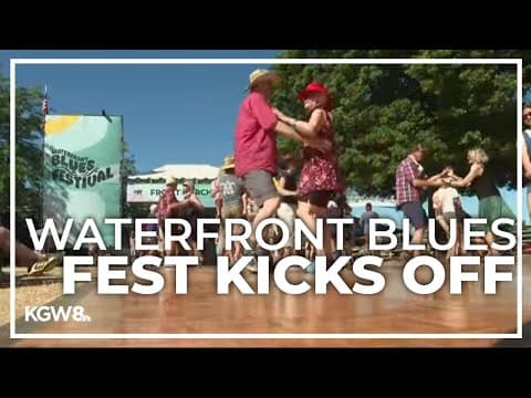 Waterfront Blues Festival kicks off in downtown Portland