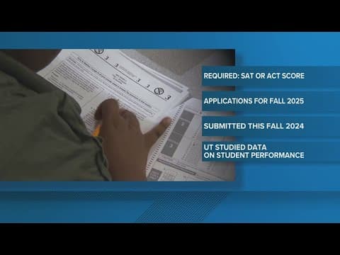 The University of Texas at Austin is going back to requiring SAT or ACT scores for admissions