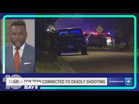 14-year-old boy wanted in connection to deadly St. Pete shooting of 11-year-old