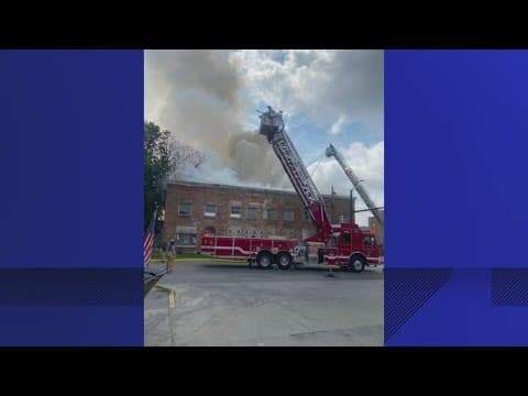 No injuries reported after fire breaks out at historic building Vinton County