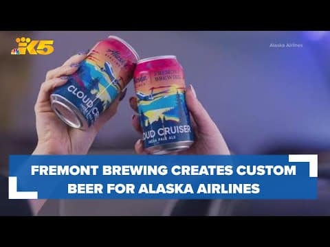 Fremont Brewing creates first-ever custom beer for Alaska Airlines