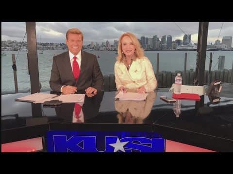 Sandra Maas equal pay trial against KUSI | Where was co-anchor Allen Denton who was set to testify?