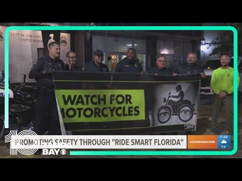 Tampa police are on a 600-mile ride across the state