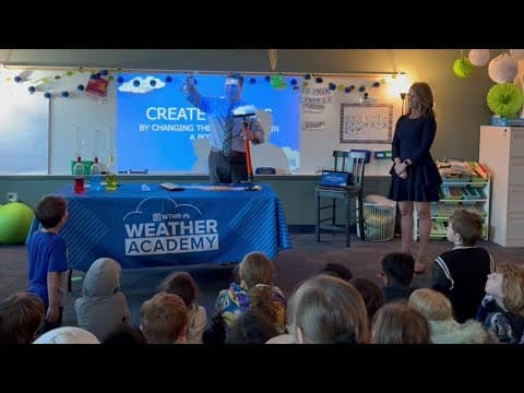 13 Weather Academy visits Stephen Decatur Elementary