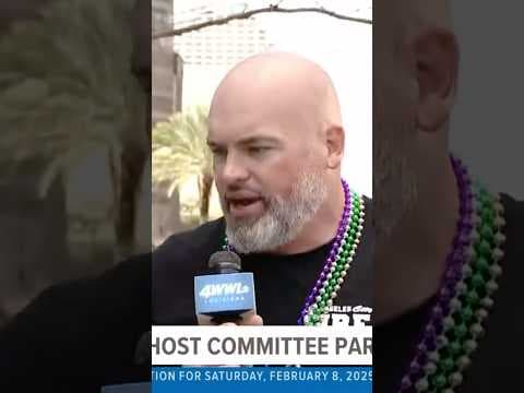 LA Rams Andrew Whitworth gives game insight aboard Super Bowl LIX float