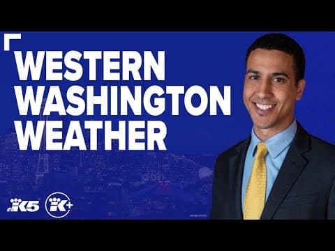 Partly sunny days ahead | KING 5 Weather Extended Forecast