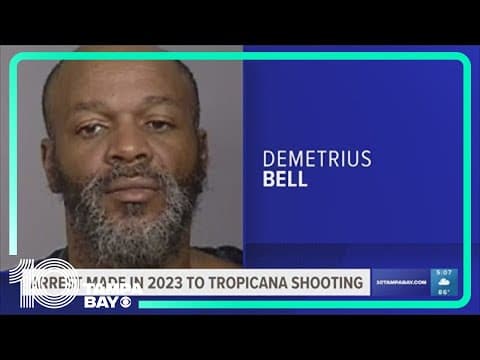Officials arrest man accused of shooting coworker at Tropicana Plant in 2023