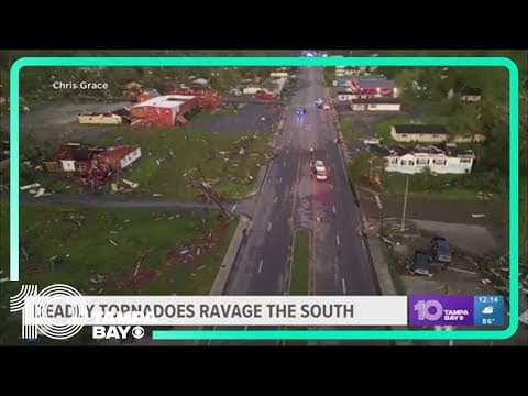 Multiple tornadoes leave 1 dead and nearly 2 dozen injured in Mississippi