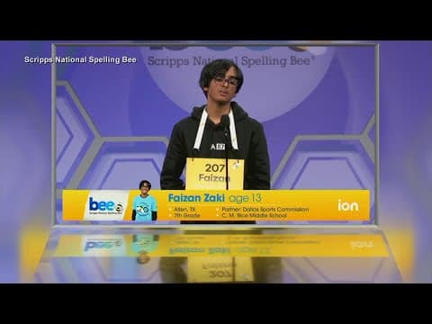 13-year-old North Texas student wins National Spelling Bee