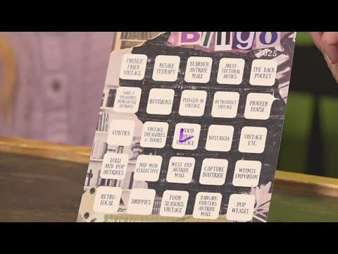 Here's how you can play bingo at Knoxville vintage stores