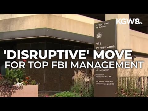 FBI officials promoted by Christopher Wray asked to resign