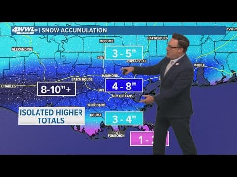 6 PM Winter Weather Update: Snow totals continue to trend higher