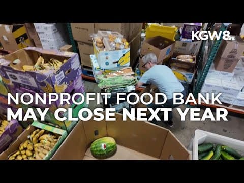 Clackamas nonprofit food bank at risk of shutting down