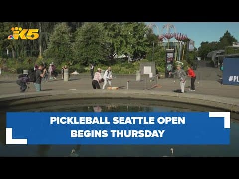 Professional Pickleball Association Seattle Open begins Thursday