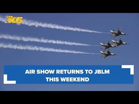 Thunderbirds, air show return to Joint Base Lewis-McChord